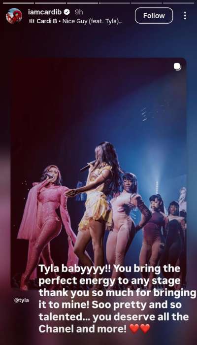 Cardi B thanks Kehlani and Tyla for surprise Little Miss Drama appearances