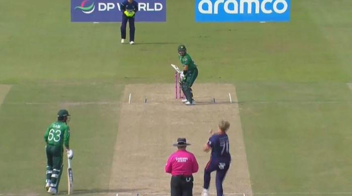 Pakistan off to stable start in crucial T20 World Cup match agiasnt Namibia