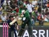 Sahibzada Farhan's fifty powers Pakistan past 100 against Namibia