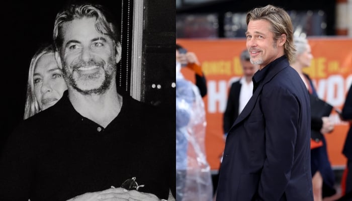 Jennifer Anistons Valentines debut sparks Brad Pitt buzz