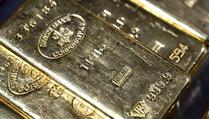 Gold bars are stored in a safe deposit room in Munich, Germany on January 28, 2026. — Reuters