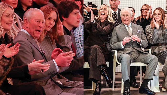 King Charles faces stressful day at London Fashion Week but spirits remain high
