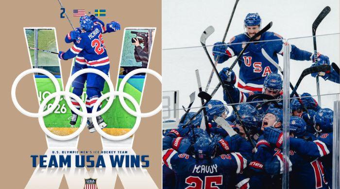 US advances to hockey semis on Quinn Hughes' OT winner