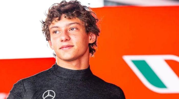 Mercedes' teen sensation Kimi Antonelli tops F1 testing in Bahrain