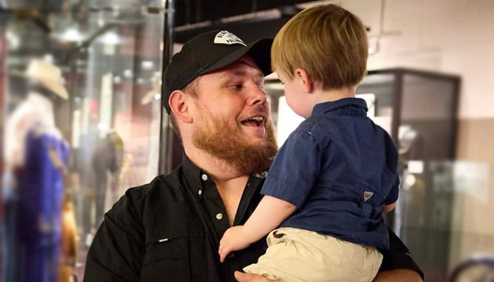 Luke Combs shares first photos of new baby