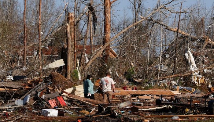 Bloomington Tornado leaves trail of destruction across Indiana