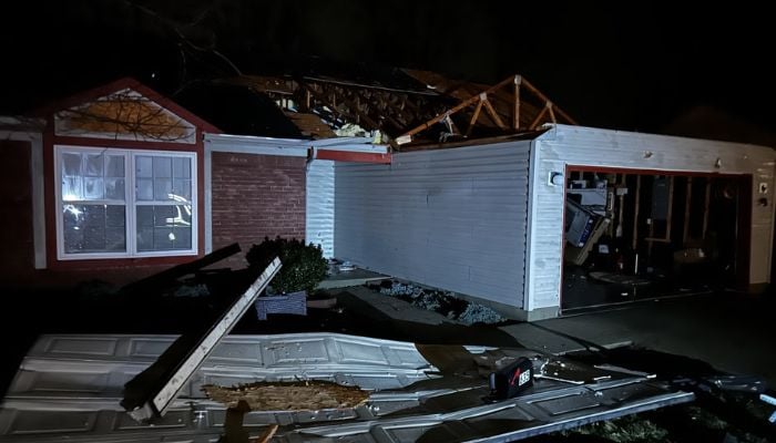 Bloomington Tornado leaves trail of destruction across Indiana