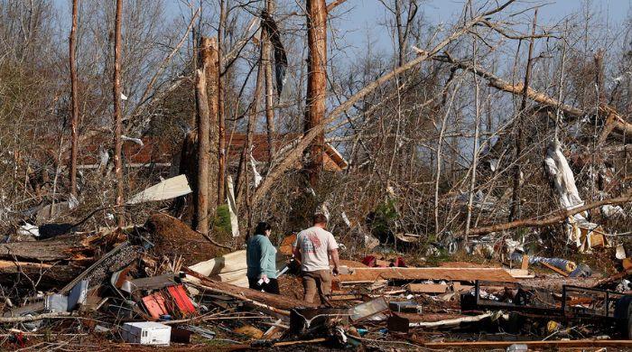 Bloomington Tornado leaves trail of destruction across Indiana