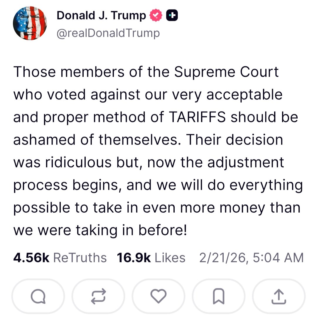 Furious Trump imposes new 10% tariff after Supreme Court upends his global levies