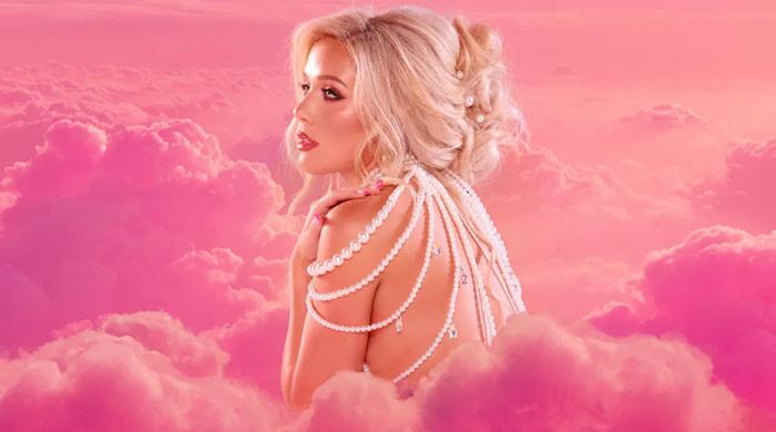 Megan Moroney goes pretty in pink for ‘Cloud 9' release festivities