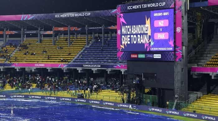 T20 World Cup: Rain washes out Pakistan vs New Zealand's Super Eight clash