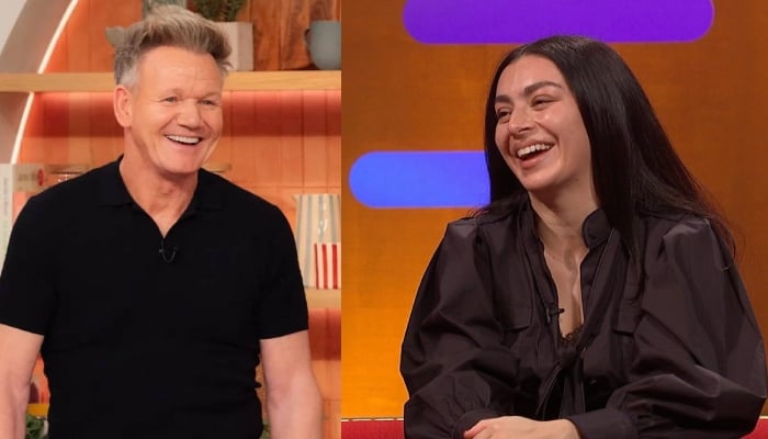 The singer turned chefs comment into teasing punchline