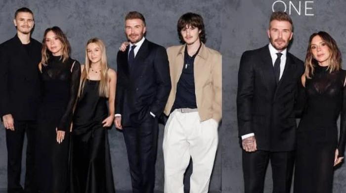 Beckham family unite for Cruz's 21st birthday dinner in London