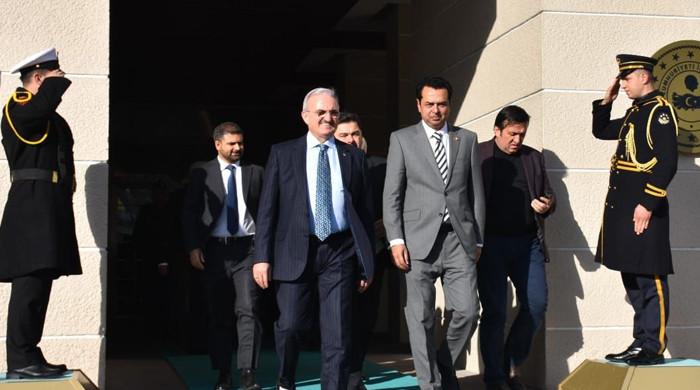 Talal Chaudhry visits Turkiye to boost interior ministry ties