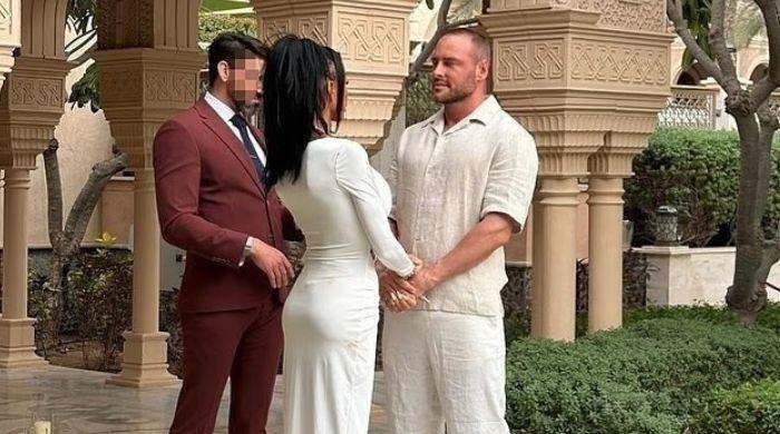 Katie Price ties the knot again with Lee Andrews in shocking video