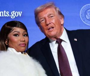 Nicki Minaj receives odd gift from President Donald Trump