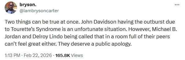 John Davidson faces backlash as netizens push for apology over BAFTA outbursts