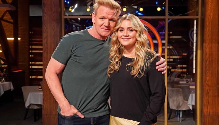 Tilly was left stunned when he saw her father walk into the kitchen