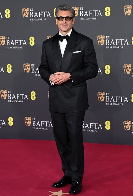 Patrick Dempsey attends 2026 BAFTA awards after Eric Dane dies of ALS