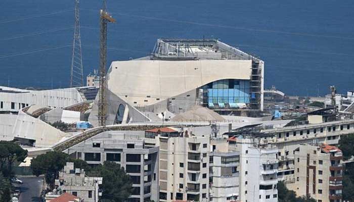 This picture shows US Embassy building in Awkar east of Beirut on June 23, 2025. — AFP