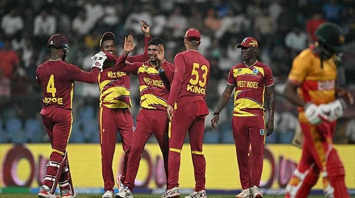 T20 World Cup: West Indies inflict 107-run defeat on Zimbabwe in Super Eight clash