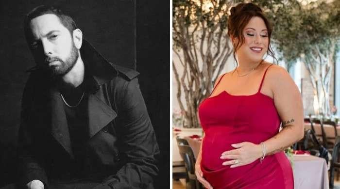 Eminem's pregnant daughter Alaina says 33rd birthday 'feels like a rebirth'