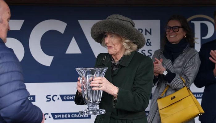 Queen Camilla charms crowds at Jamie’s Farm Raceday