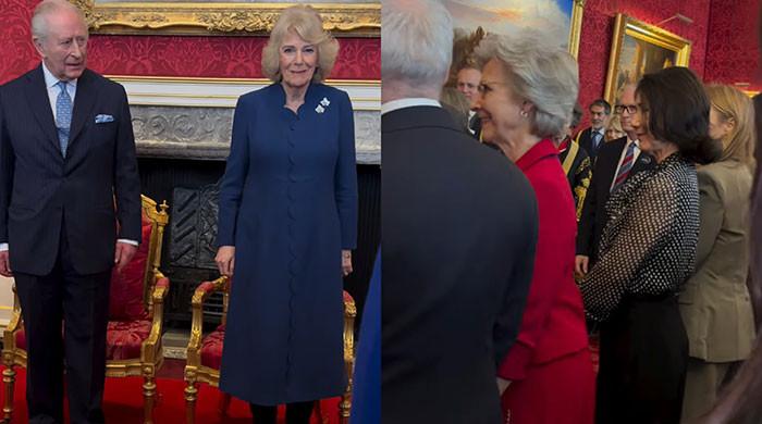 King Charles presents Queen Elizabeth prizes for higher education