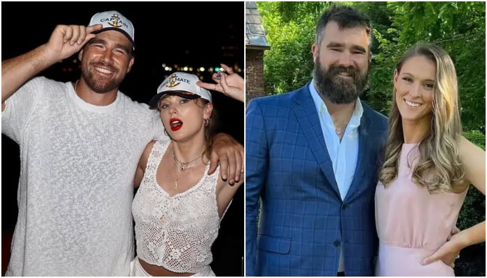 Travis and Jason Kelce make rare admission about being linked to Taylor Swift and Kylie Kelce