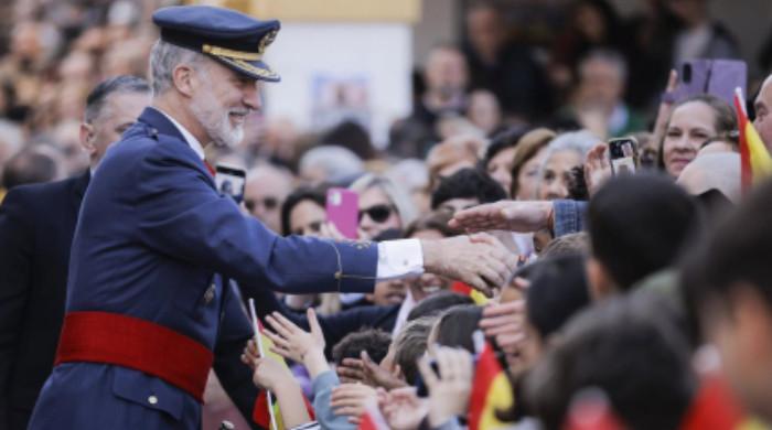 King Felipe attends emotional anniversary tribute in Spain