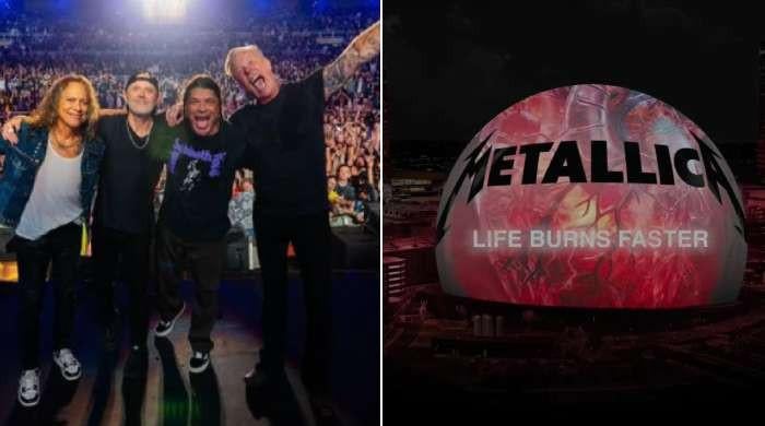 Metallica announces 'Life Burns Faster' Las Vegas Sphere residency