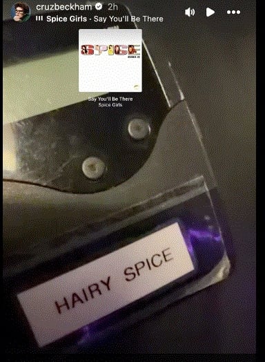 Cruz Beckham channels family legacy with fun nod to the Spice Girls