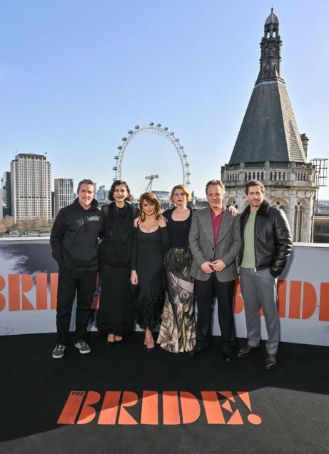 Jake, Maggie Gyllenhaal attend The Bride! photo call, full-circle moment