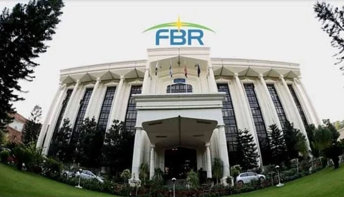 This image released on March 3, 2022, shows the FBR building. — Facebook/Fbrspokesperson