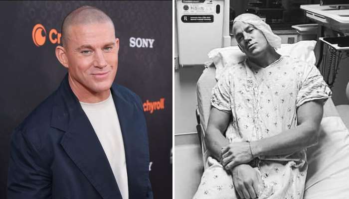 Tatum, 45, has not yet revealed what caused his shoulder injury