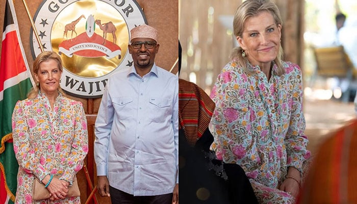 Duchess Sophie holds climate talks with Wajir Governor in her go-to earrings