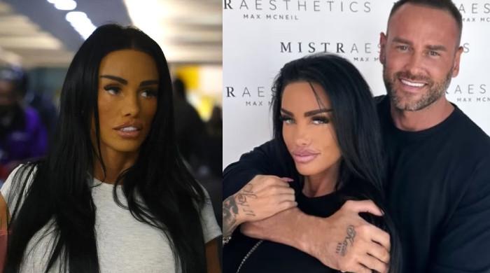 Katie Price returns to UK alone despite Lee Andrew's promises
