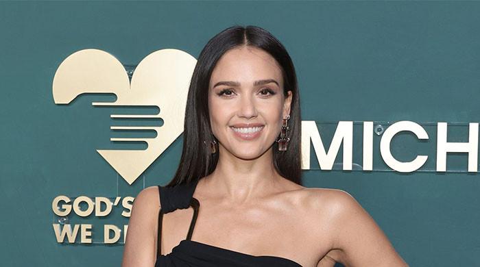 Jessica Alba makes public appearance after Super Bowl halftime cameo