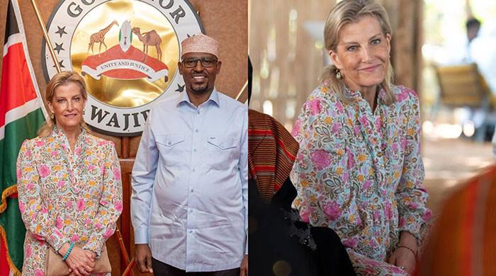 Duchess Sophie holds climate talks with Wajir Governor in her go-to earrings