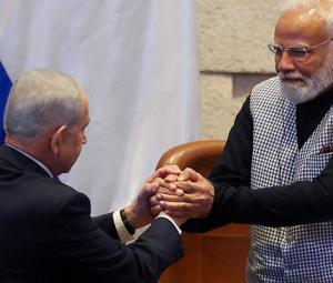 Modi says India stands firmly with Israel during Jerusalem visit