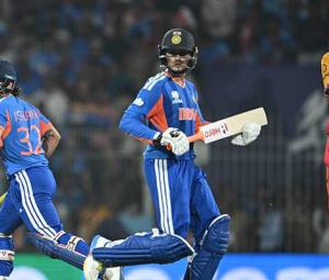 T20 World Cup: India batters dominate as Zimbabwe struggle to contain runs