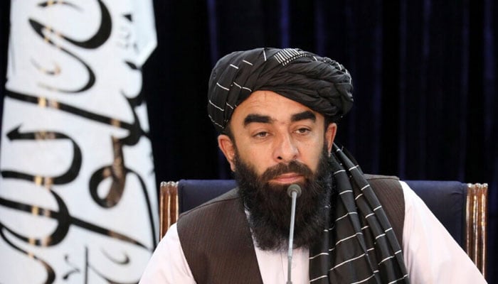 Taliban spokesman Zabihullah Mujahid. — Reuters