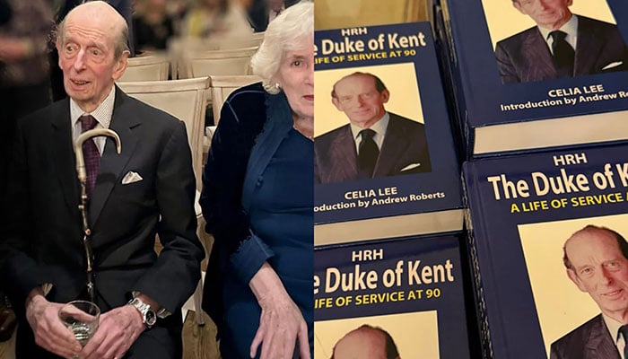 Duke of Kent marks 90 years of service with biography launch in London