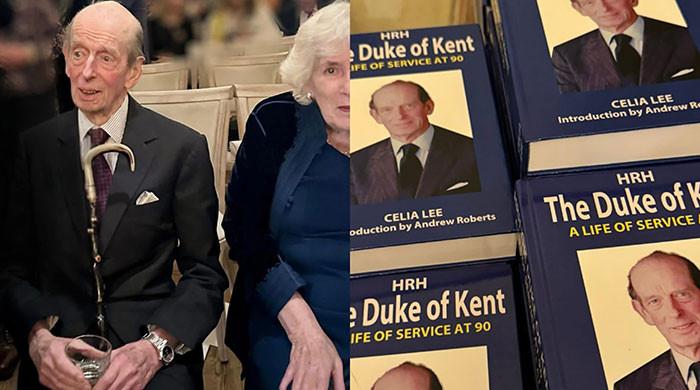Duke of Kent marks 90 years of service with biography launch in London