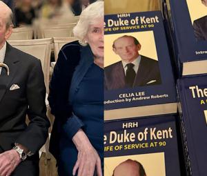 Duke of Kent marks 90 years of service with biography launch in London