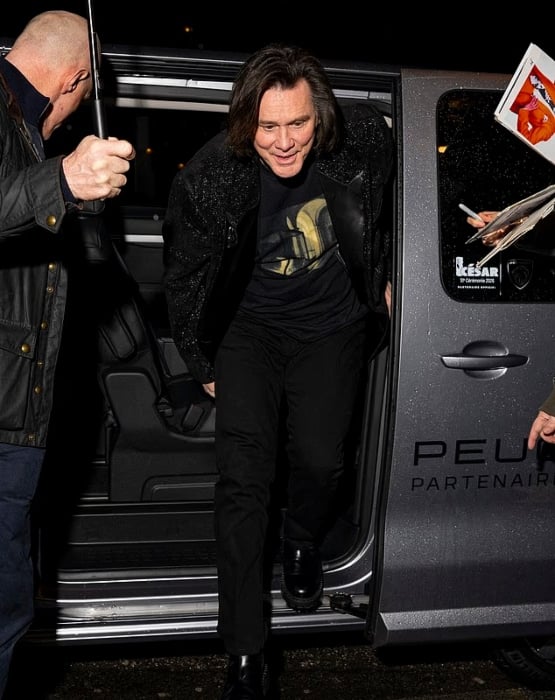 Jim Carreys shocking Paris transformation sparks Kris Jenner rumours