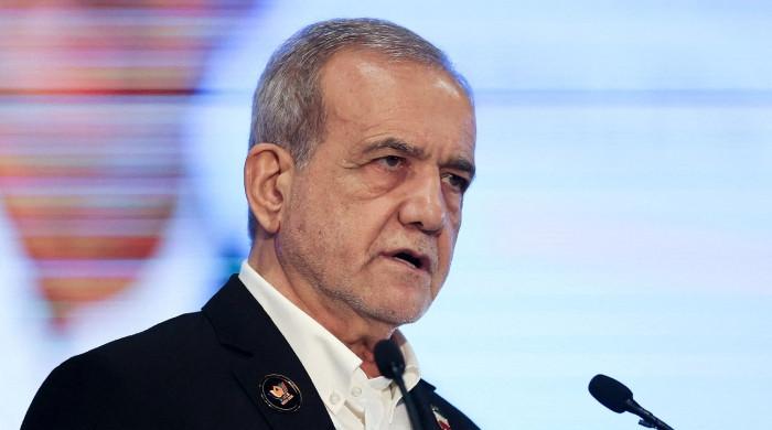 Iran's President Pezeshkian vows Tehran 'will not surrender' in face of sanctions