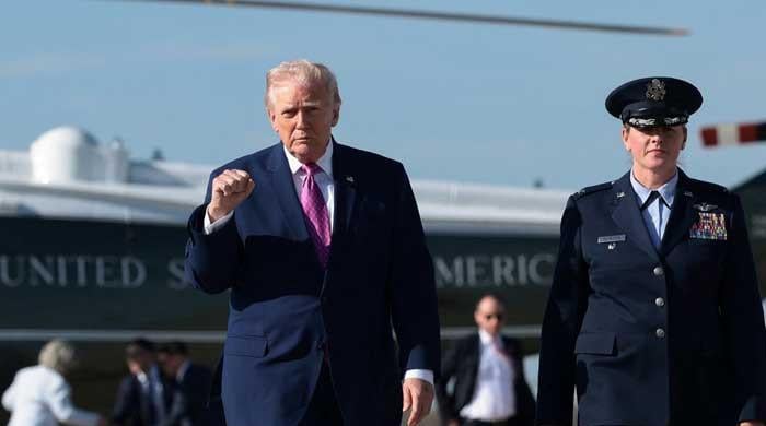 Trump says US forces 'clearing' Strait of Hormuz as tankers exit Gulf via key oil route