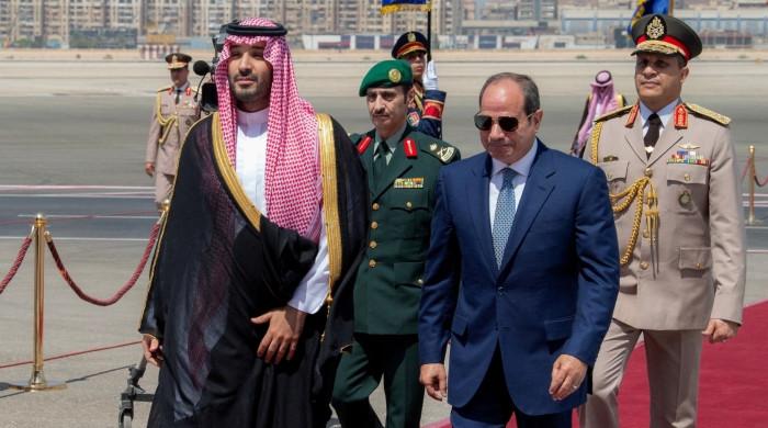 Saudi crown prince, Egypt's Sisi stress need for security of Red Sea navigation