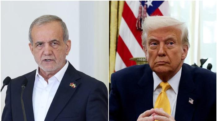 Pezeshkian vows to 'make the aggressor regret', Trump says US in no rush but 'clock is ticking' for Iran
